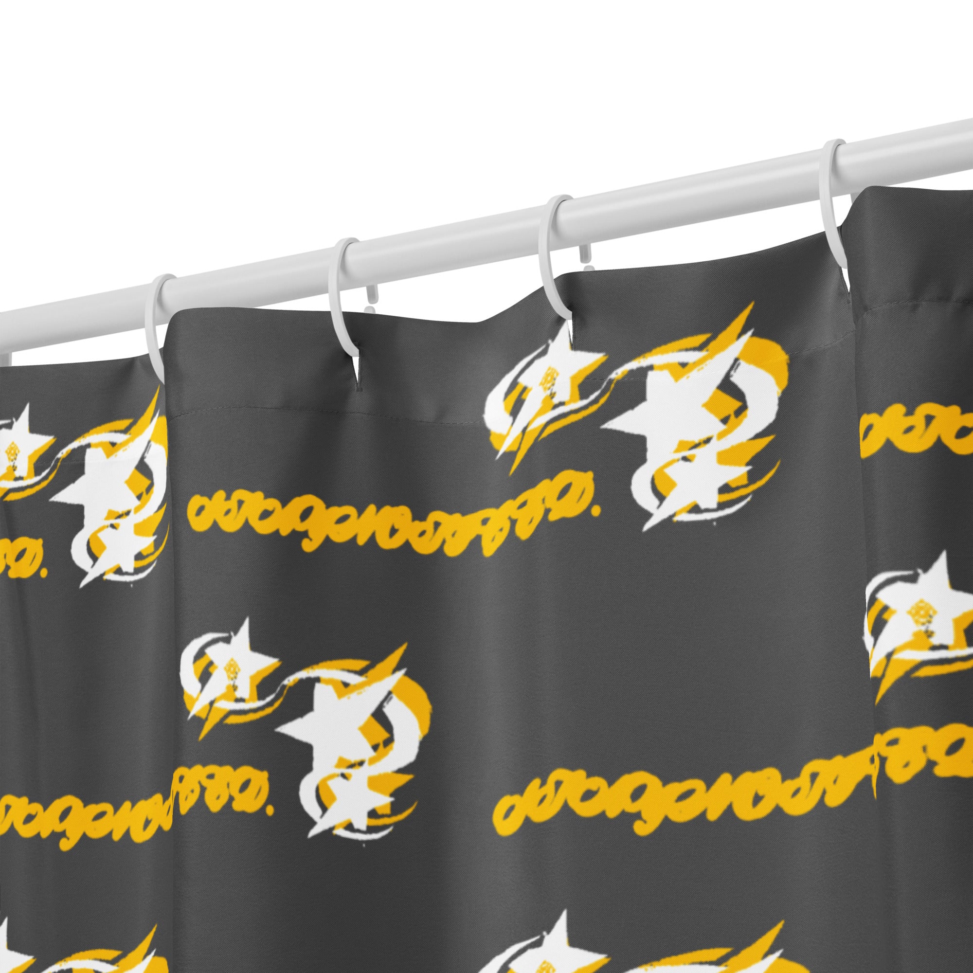 STAYNOTICED.SN Shower Curtain